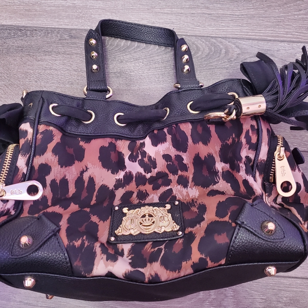 Leopard Authentic Juicy Couture bag w/wallet